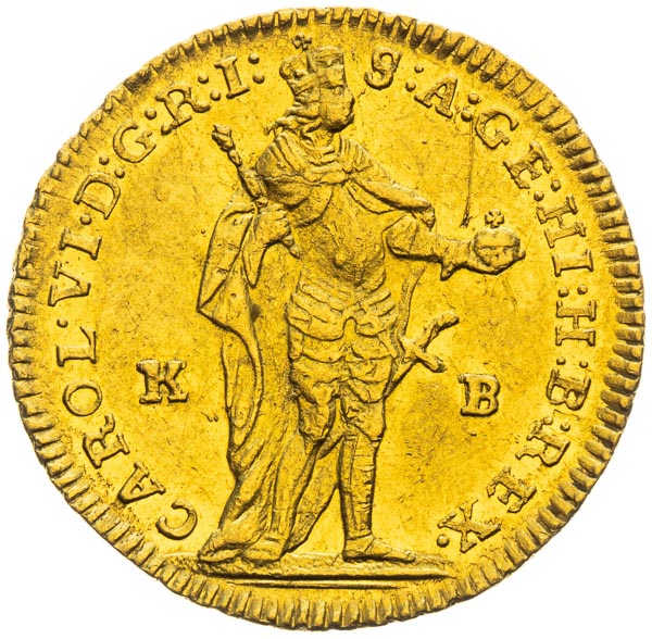 Ducat 1739 - front