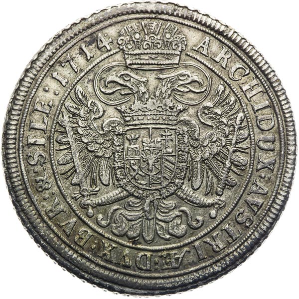 Thaler 1714 - back