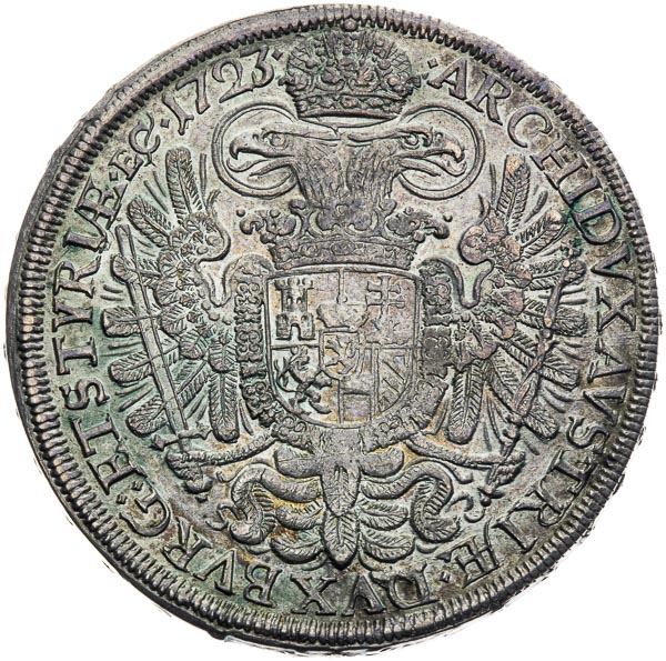 Thaler 1723 - back