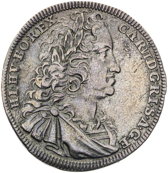 1/2 Thaler 1727 - front
