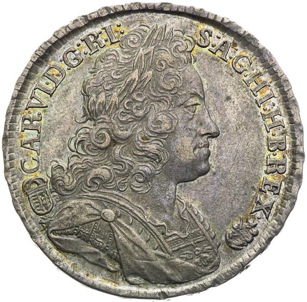 1/2 Thaler 1735 - front