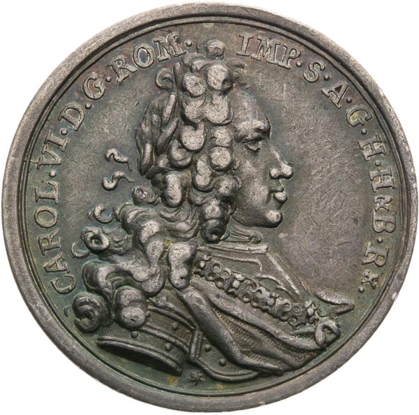 Silver medal 1711 - front