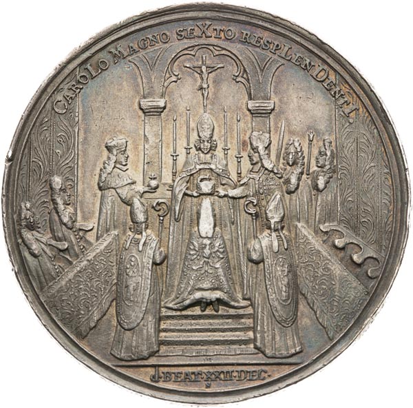 Silver medal 1711 - front
