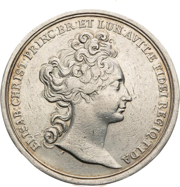 Silver medal (1711) - front