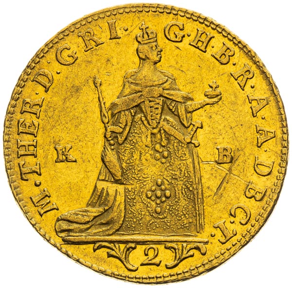 2 Ducats 1765 - front