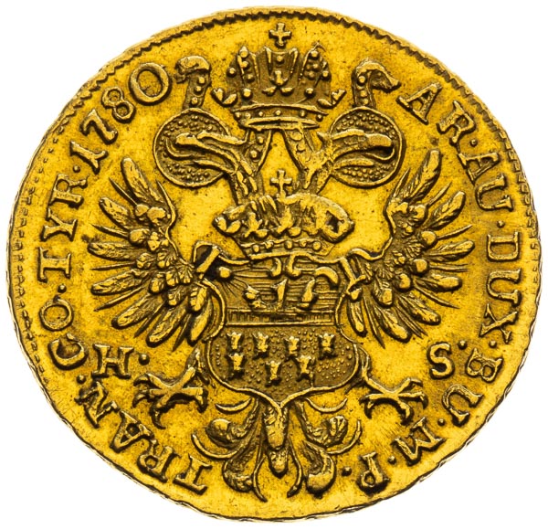 Ducat 1780 - back