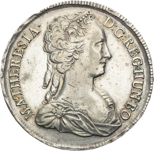 Thaler 1742 - front