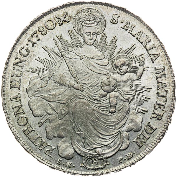 Thaler 1780 - back