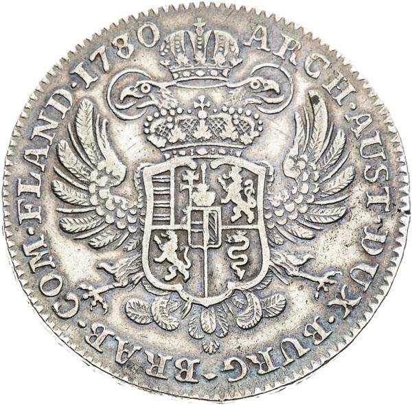 Thaler 1780 - back