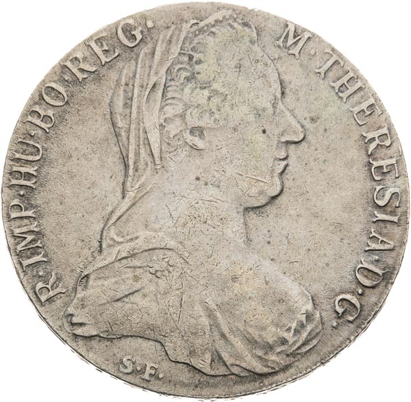 Thaler 1780 - front