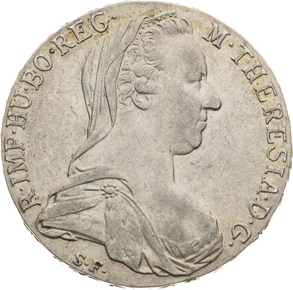 Thaler 1780 - front