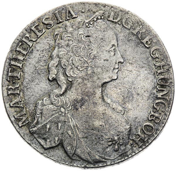 1/2 Thaler 1744 - front