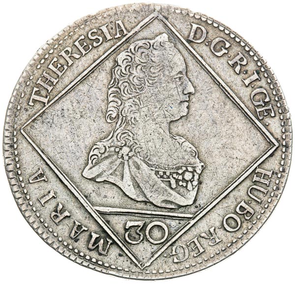 30 Kreutzer 1765 - front