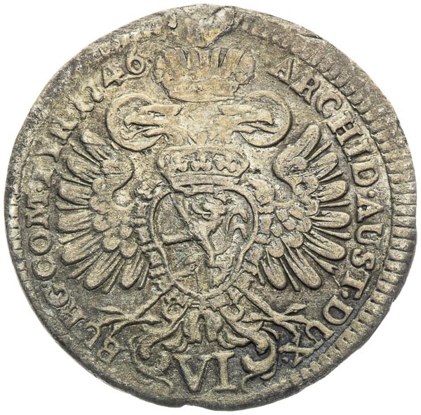 VI Kreuzer 1746 - back