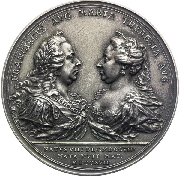 Silver Medal 1759/1958 - front