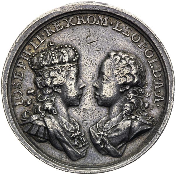 Silver Medal 1764 - front