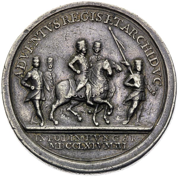 Silver Medal 1764 - back