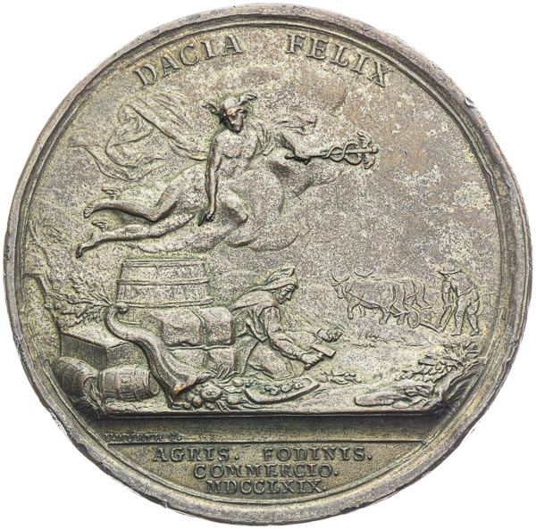 Medal 1769 - back