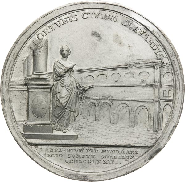 Medal 1773 - back