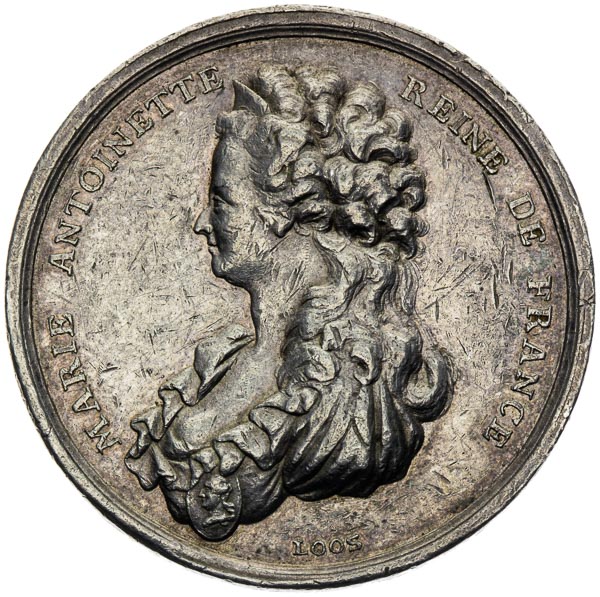Silver medal 1793 - front