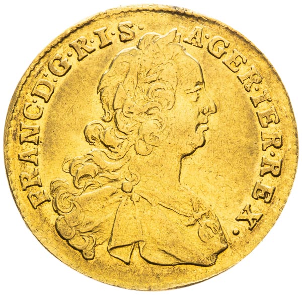 Ducat 1756 - front