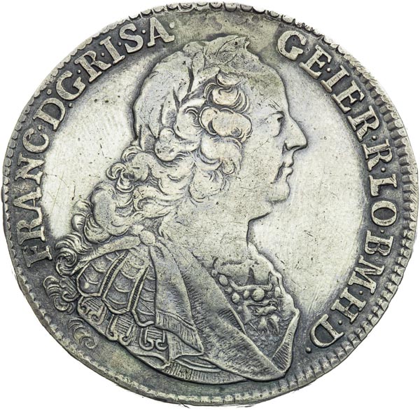 Thaler 1754 - front