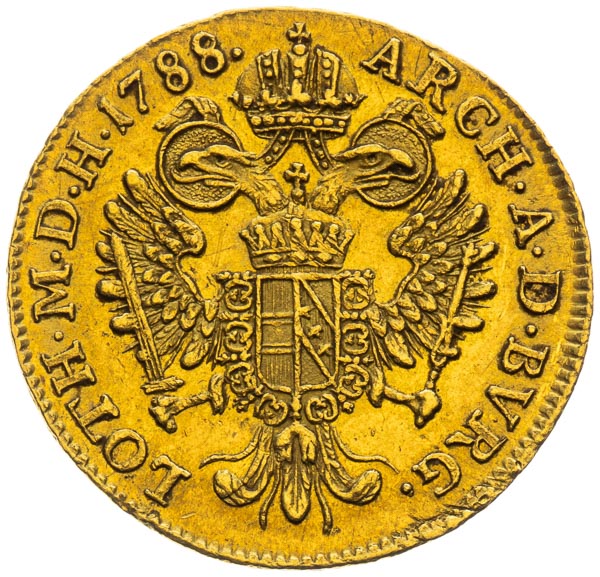 Ducat 1788 - back