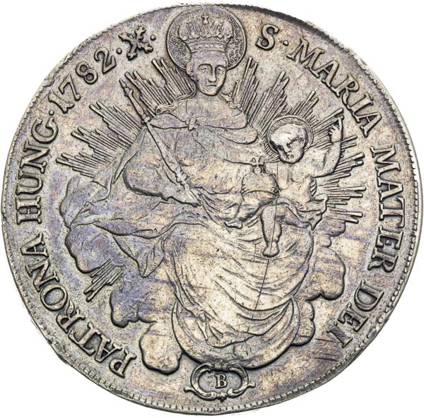 Thaler 1782 - back