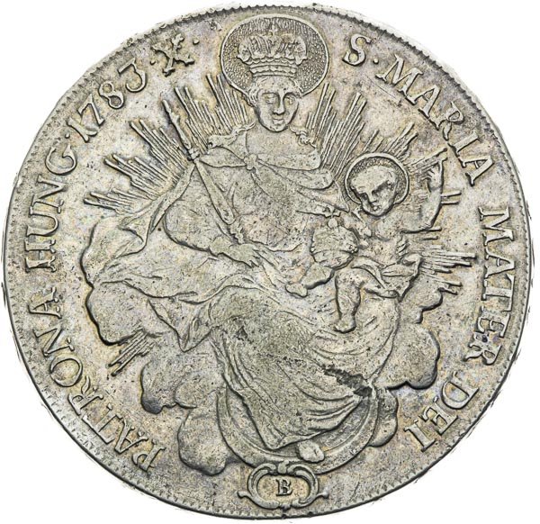 Thaler 1783 - back