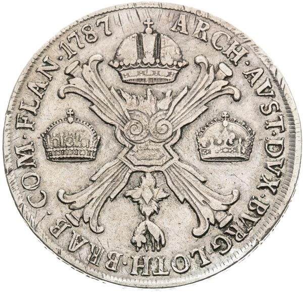 Thaler 1787 - back
