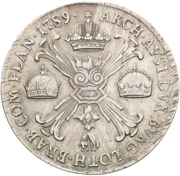 Thaler 1789 - back