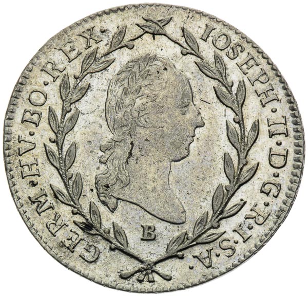10 Kreutzer 1787 - front