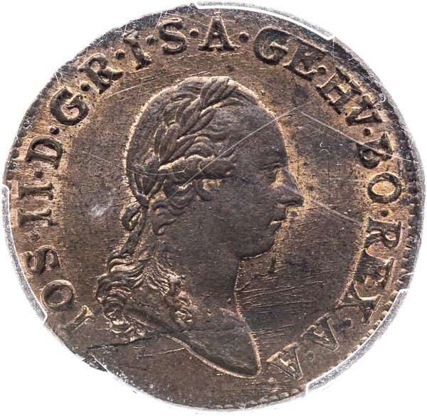 Kreutzer 1782 - front