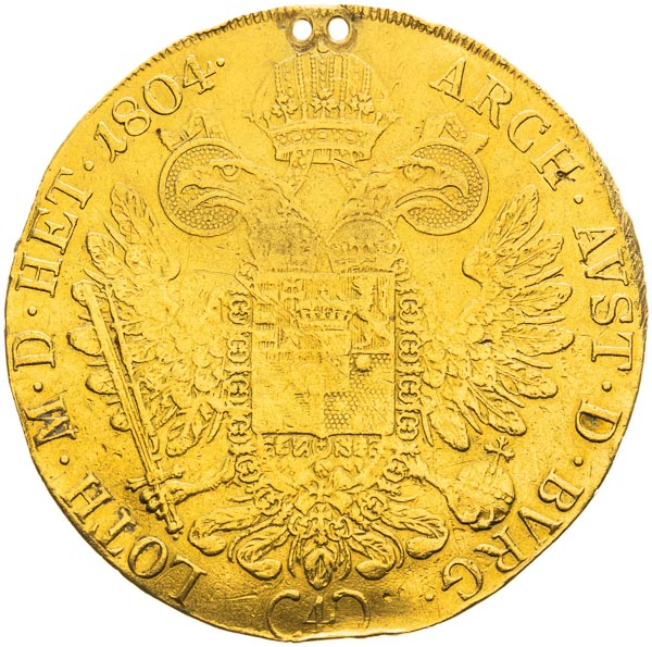 4 Dukát 1804 - revers