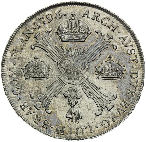 Tolar 1796 - revers