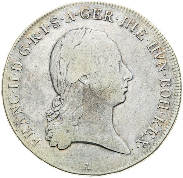 1/2 Tolar 1794 - avers