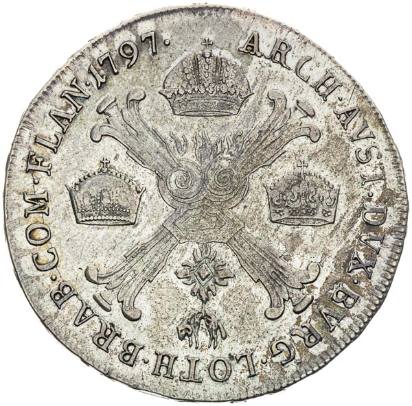 1/2 Tolar 1797 - revers