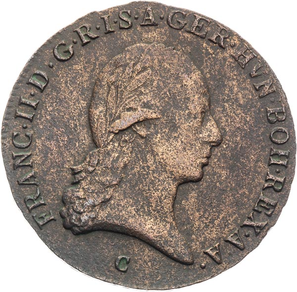 3 Kreutzer 1800 C - front