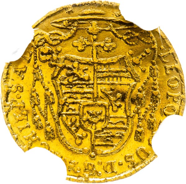 1/4 Ducat 1734 - back