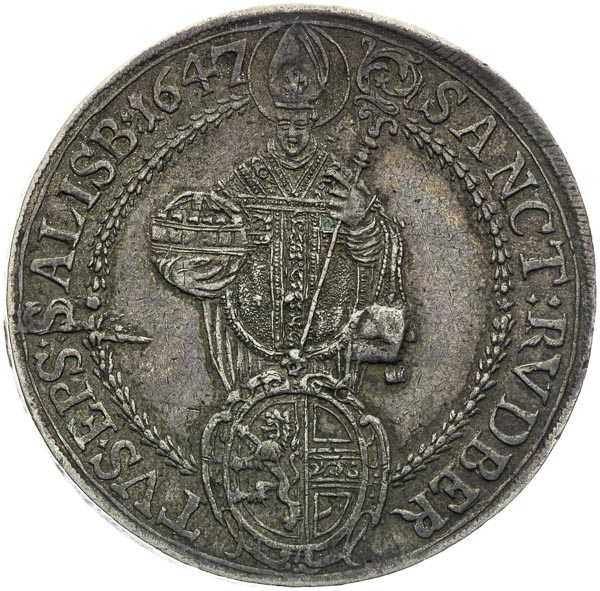 Thaler 1647 - back