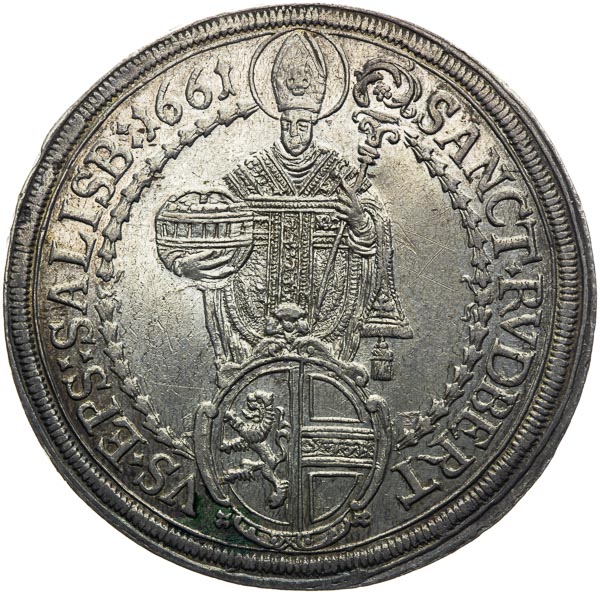 Thaler 1661 - back