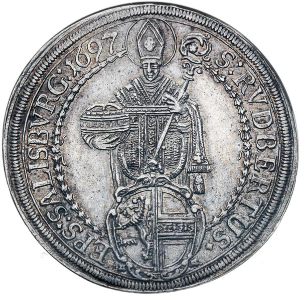 Thaler 1697 - front