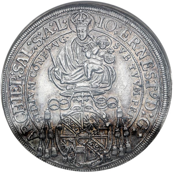 Thaler 1697 - back
