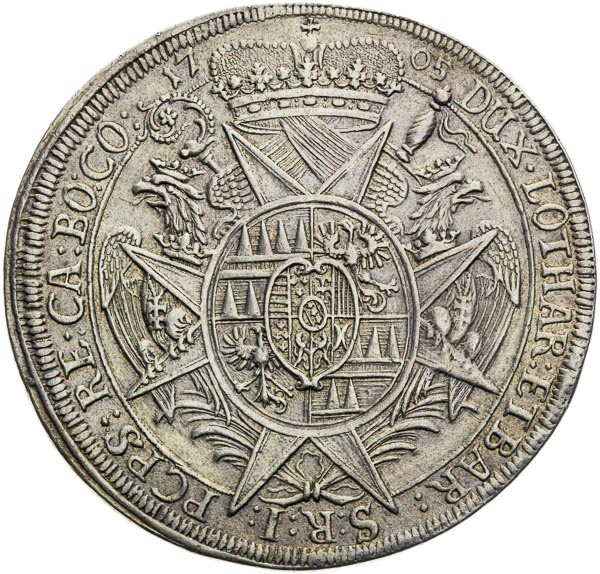 Thaler 1705 - back