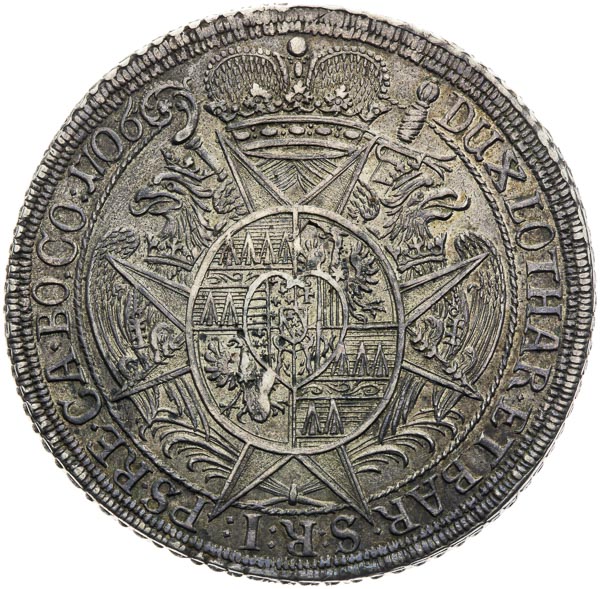 Thaler 1706 - back