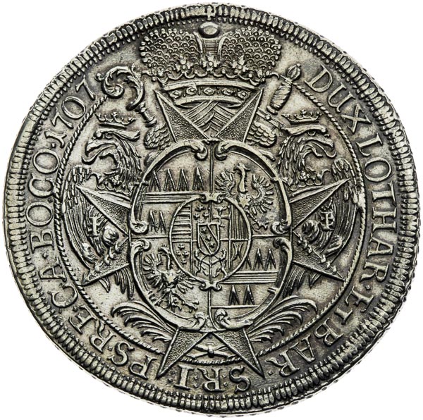 Thaler 1707 - back