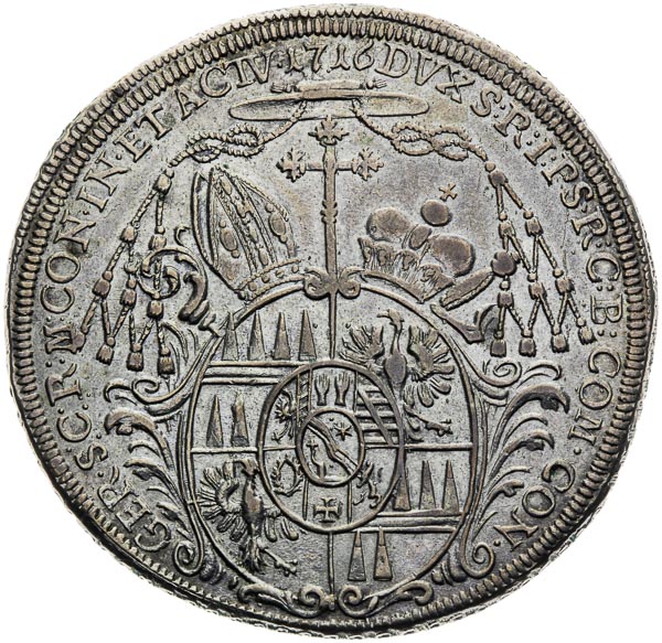 Thaler 1716 - back