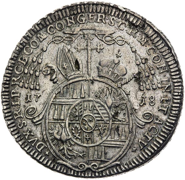 Thaler 1718 - back