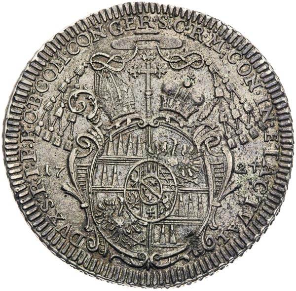 Thaler 1724 - back