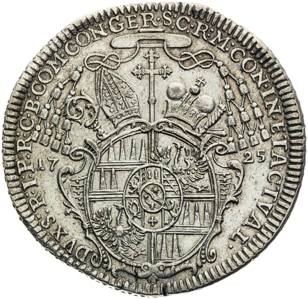 Thaler 1725 - back
